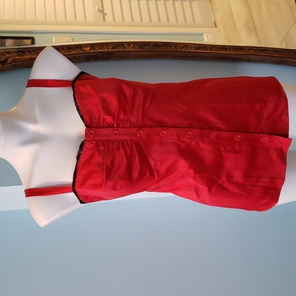torrid Tops - Torrid Satiny Sexy Red Top with Adjustable Straps NWT